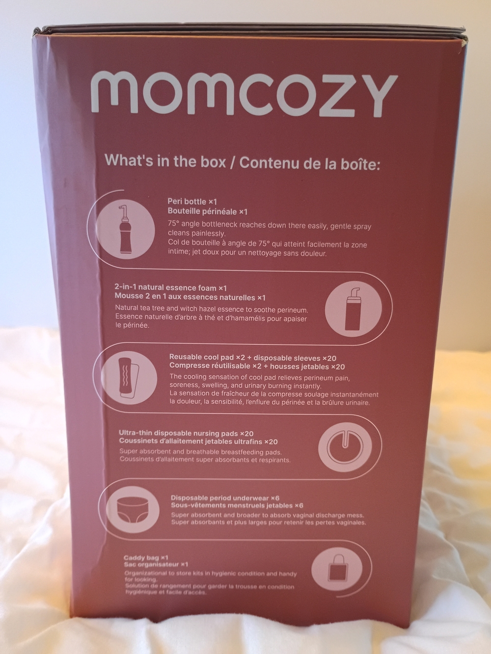 Postpartum Basic Recovery Kit - Pink - Picture 2 of 3